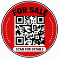 Custom QR Sticker Pack (10)